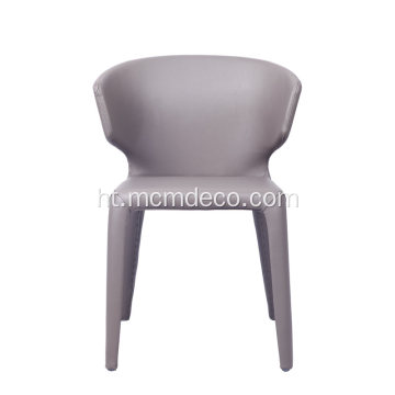 Cassina 367 HOLA Leather Chair pou Sal manje